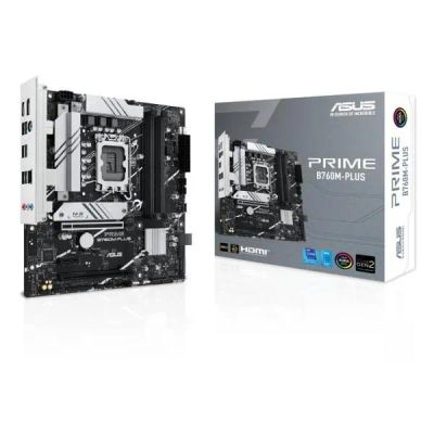 Лот: 24433358. Фото: 1. Материнская плата ASUS Prime B760M-Plus... Материнские платы