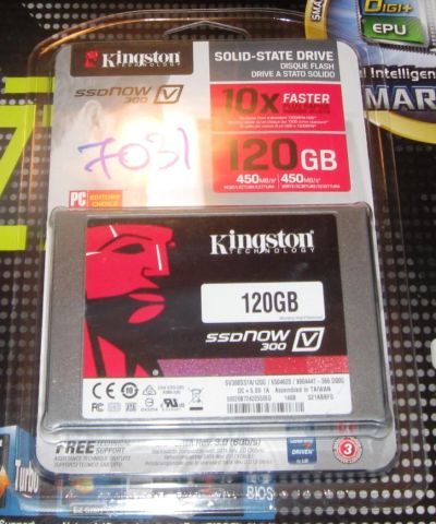Лот: 4872074. Фото: 1. Жесткий диск: SSD 2.5" 120GB Kingston... Жёсткие диски (HDD)