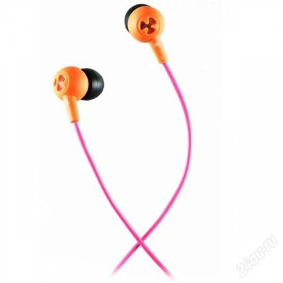 Лот: 2644865. Фото: 1. Наушники-вкладыши JBL Оранжево-розовые... Красноярск