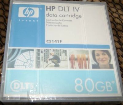 Лот: 16687680. Фото: 1. Hp dlt iv data cartridge c5141f. Другое (носители информации)