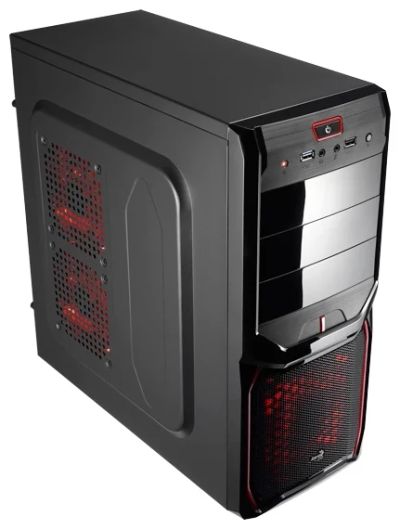 Лот: 9352129. Фото: 1. Корпус ATX Aerocool V3X Black... Корпуса, блоки питания
