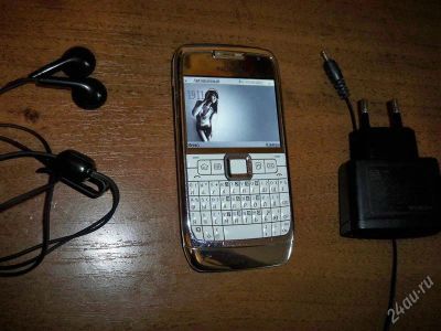 Лот: 2055341. Фото: 1. с рубля, смартфон nokia e71, комплект... Кнопочные мобильные телефоны