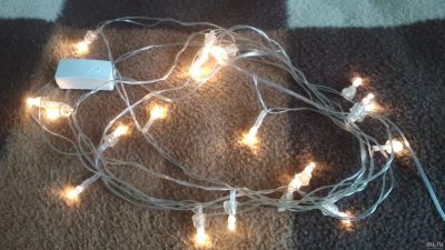 Лот: 18020675. Фото: 1. Гирлянда 230V 1,6W 1L/1 (Led... Гирлянды, шарики, новогодние аксессуары
