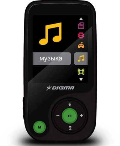 Лот: 4737155. Фото: 1. MP3 плеер Digma Q3 TFT 4GB+SD. Плееры