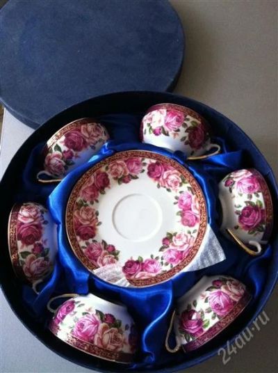 Лот: 1733825. Фото: 1. Чайный сервиз новый!!! Подарочный... Сервизы, наборы посуды