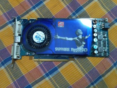 Лот: 20228549. Фото: 1. видеокарта radeon x1950 pro. Видеокарты