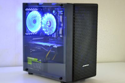 Лот: 16660127. Фото: 1. Игровой компьютер I3 9100F / RX... Компьютеры в сборе
