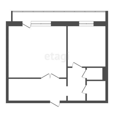 Лот: 25286415. Фото: 1. 1-комн. квартира , Сосновоборск... Квартиры, студии