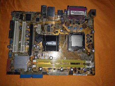 Лот: 15076297. Фото: 1. Материнская плата ASUS P5GC-MX... Материнские платы