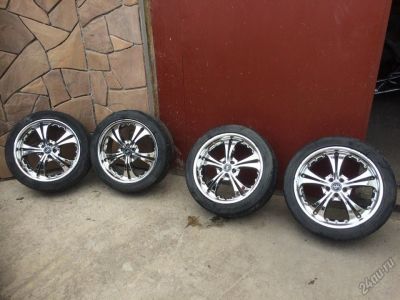 Лот: 5560929. Фото: 1. Японские диски Enkei + Шины Bridgestone. Шины на дисках