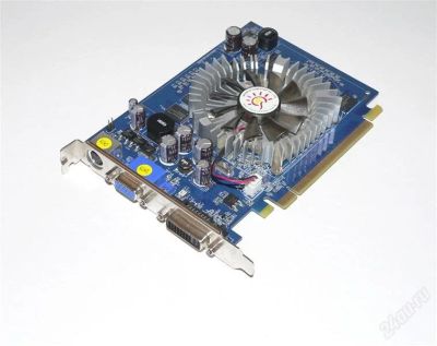 Лот: 2847553. Фото: 1. PCI-E 256Mb Sparkle GeForce 8600GT. Видеокарты