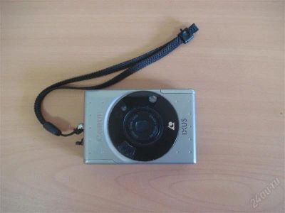 Лот: 985887. Фото: 1. Фотоаппарат CANON IXUS пленка... Плёночные компактные