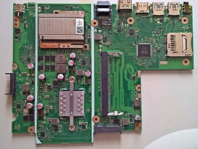 Лот: 12276720. Фото: 1. Нерабочая материнская плата Asus... Материнские платы