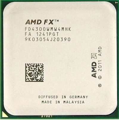 Лот: 10520070. Фото: 1. процессор AMD FX4300. Процессоры