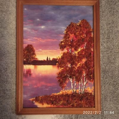 Лот: 18579269. Фото: 1. Картина " Осень золотая". Картины, рисунки