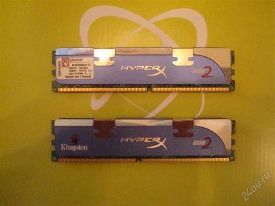 Лот: 1092177. Фото: 1. 2* (Kingston Hyperx DDR-II 1 GB... Оперативная память