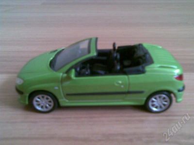 Лот: 350283. Фото: 1. моделька PEUGEOT 206CC. Автомоделизм