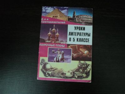 Лот: 3083669. Фото: 1. уроки литературы в 5 классе. Для школы