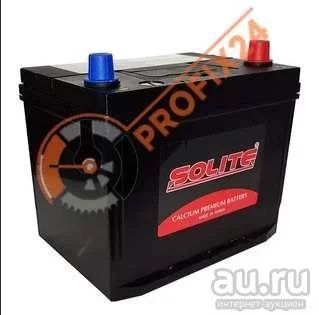 Лот: 13288301. Фото: 1. Аккумулятор SOLITE SUPER 75D23L... Аккумуляторы