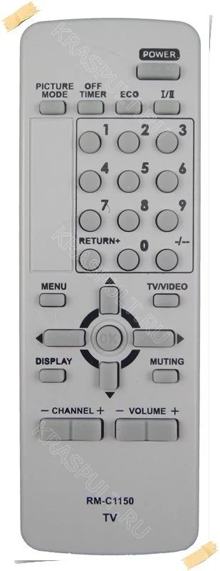 Лот: 10856601. Фото: 1. Пульт JVC RM-C1150. Новый! Гарантия... Пульты ДУ