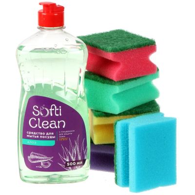 Лот: 25706409. Фото: 1. Набор для уборки Softi Clean... Бытовая химия