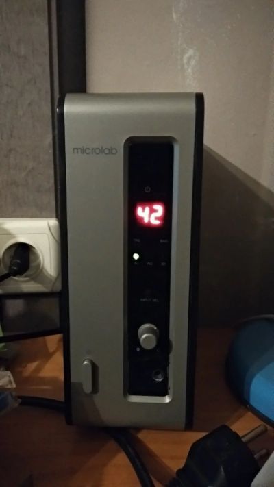 Лот: 12500126. Фото: 1. Усилитель Microlab FC-660. Усилители, эквалайзеры