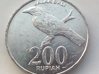 Лот: 17083579. Фото: 1. Монета Индонезии 200 рупий. Австралия и Океания