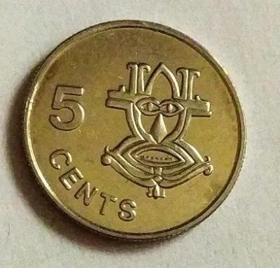 Лот: 25651901. Фото: 1. Соломоновы острова 5 центов 2005... Австралия и Океания
