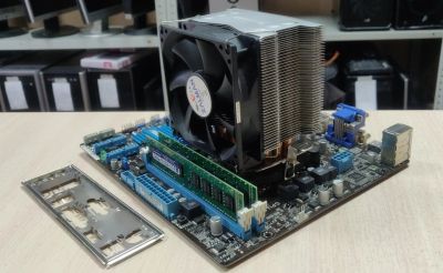 Лот: 19585169. Фото: 1. Комплект Core i7 3770+1155 сокет... Комплекты запчастей