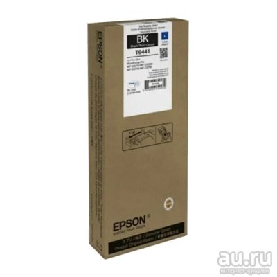 Лот: 14832222. Фото: 1. Картридж Epson T9441 Black WF-C5290DW... Картриджи, расходные материалы