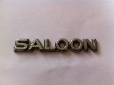 Лот: 10573498. Фото: 1. Эмблема багажника Saloon. Кузов