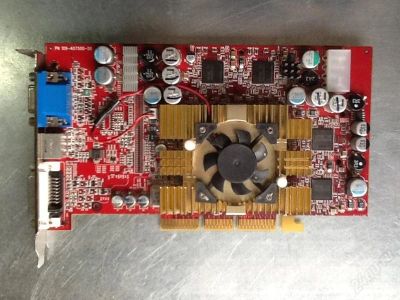 Лот: 2495676. Фото: 1. ATI RADEON 9800Pro 128Mb. Видеокарты