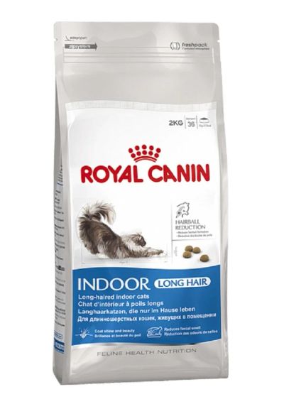 Лот: 4950055. Фото: 1. Корм Royal Canin Indoor Long Hair... Корма