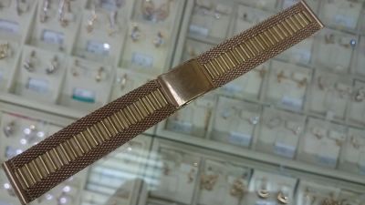 Лот: 7523512. Фото: 1. Браслет часовой. Золото 585 проба. Браслеты
