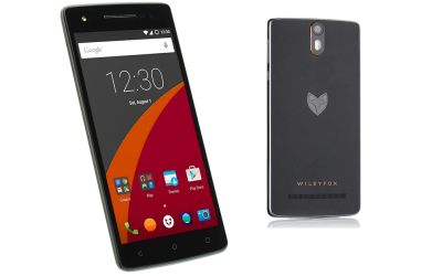 Лот: 7223898. Фото: 1. Смартфон Wileyfox Storm. Разбит... Смартфоны