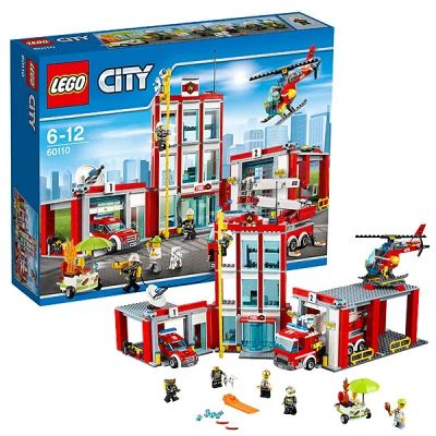 Лот: 6661891. Фото: 1. Lego City Пожарная Часть. Конструкторы