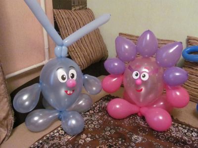 Лот: 3157875. Фото: 1. Мульт герои из шариков. Воздушные шары