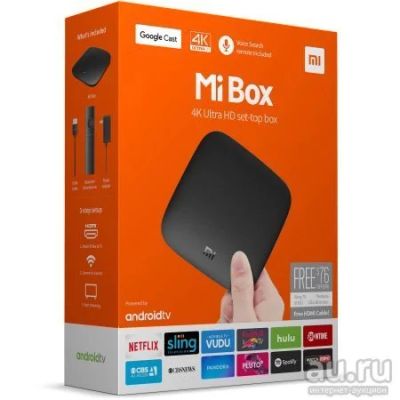 Лот: 11251754. Фото: 1. Xiaomi Mi Box 3 (международная... Цифровое, спутниковое ТВ