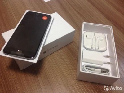 Лот: 10133424. Фото: 1. iPhone 6 Space Gray 16гб. Смартфоны