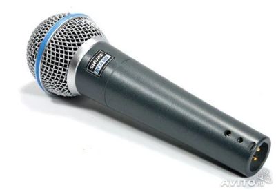 Лот: 3368969. Фото: 1. Вокальный микрофон Shure Beta... Студийные микрофоны, радиомикрофоны и радиосистемы