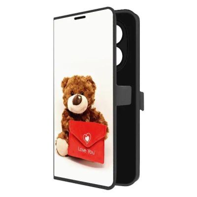 Лот: 25380734. Фото: 1. Чехол Krutoff Eco Book "Медвежонок... Чехлы, бамперы