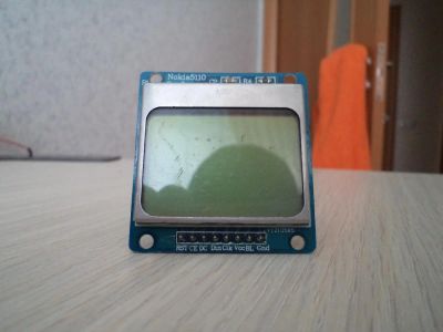 Лот: 3989767. Фото: 1. Дисплей Nokia 5110, с синей подсветкой... Микроконтроллеры
