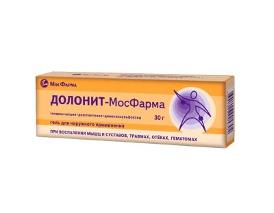 Лот: 23989632. Фото: 1. Долонит гель 30г. Лекарства