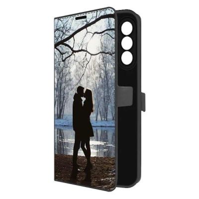 Лот: 25134993. Фото: 1. Чехол Krutoff Eco Book "Любовь... Чехлы, бамперы