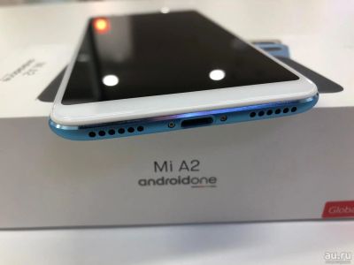 Лот: 14122234. Фото: 1. Xiaomi Mi A2 32Gb Blue (ВИТРИНА... Смартфоны