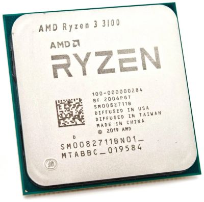 Лот: 19892766. Фото: 1. Процессор AMD Ryzen 3 3100 4x3... Процессоры