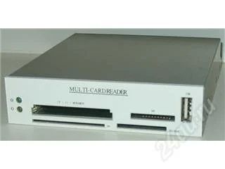 Лот: 108906. Фото: 1. Внутренний 3.5" картридер + дополнительный... Картридеры