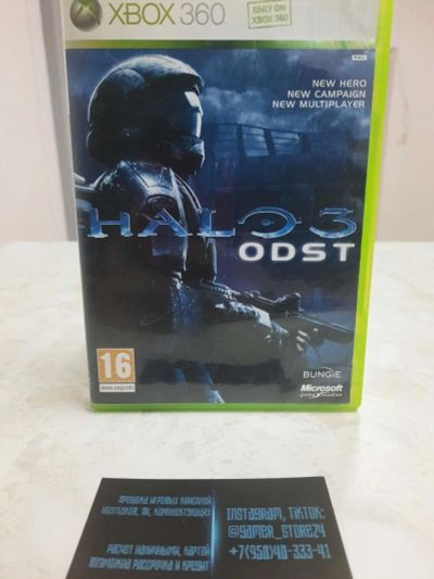 Лот: 18384383. Фото: 1. Halo 3 ODST. Лицензионный диск... Игры для консолей