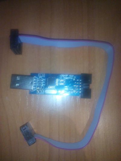 Лот: 5507651. Фото: 1. Usbasp программатор AVR atmega... Микроконтроллеры