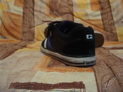 Лот: 545341. Фото: 1. Кеды Globe Encore Black/Violet. Кеды, кроссовки, слипоны